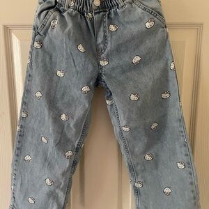 H&M Kids Blue Jeans with Cute Print